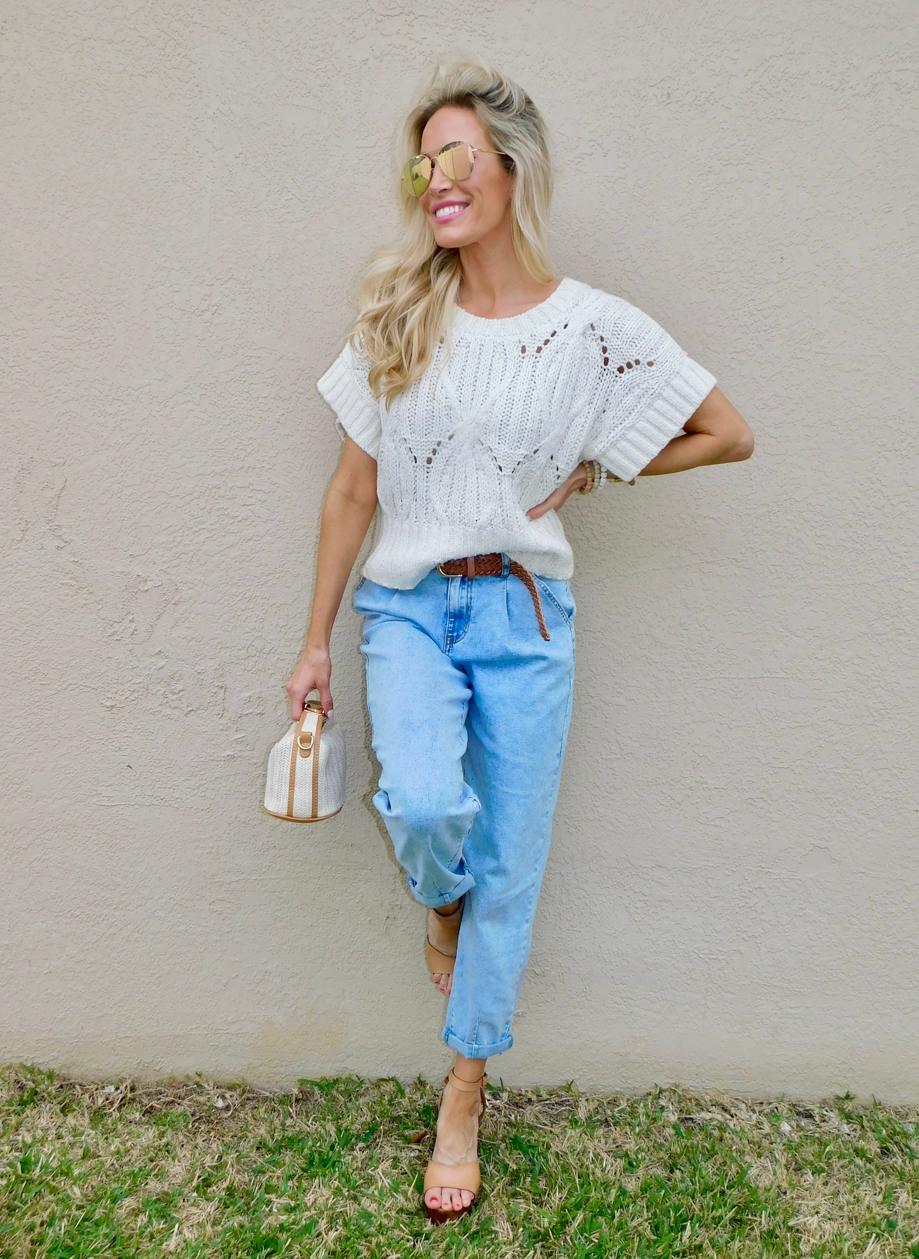 Cali Crochet Knit Top